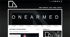 Desktop Screenshot of onearmed.nl